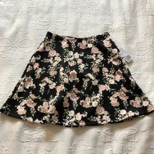 NWT floral circle skirt